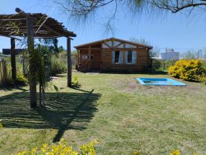 En have udenfor Cabaña La Carola