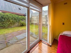 En have udenfor Casa dos habitaciones en Valdivia