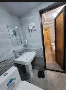 Koupelna v ubytování Hotel Turist Samarkand