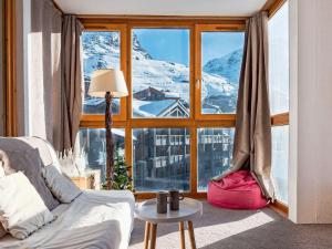 Nespecifikovaný výhled na hory nebo výhled na hory při pohledu z apartmánu