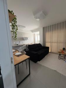 Et opholdsområde på Edificio LAVIT - Perto da Getulio com Piscina, Academia e Cowork