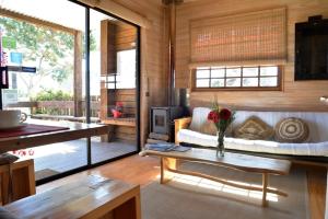 Posezení v ubytování Hostal Sirena