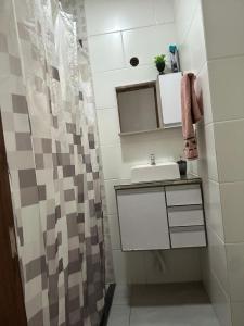 Et badeværelse på Casa de Praia