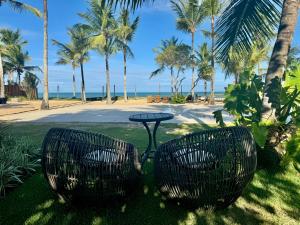 Naturlandskabet i nærheden af villaen