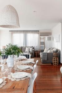 Et opholdsområde på Surfers Delight Beach House