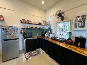 Køkken eller tekøkken på Soulful Love Nest