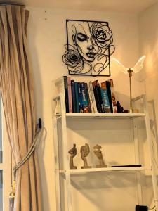 Biblioteket i feriehuset