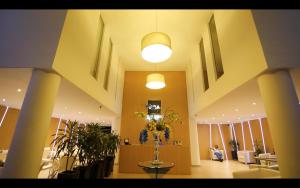 Χώρος καθιστικού στο BGA Hotel