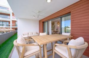 Posezení v ubytování Résidence ORYAM