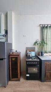 Køkken eller tekøkken på Baan kratay