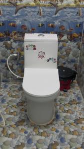 Koupelna v ubytování Hotel Sudur