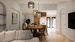 Khu vực ghế ngồi tại ELYSIUM Villa Khao Lak