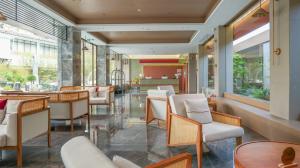 Posezení v ubytování Langyun Garden Hotel