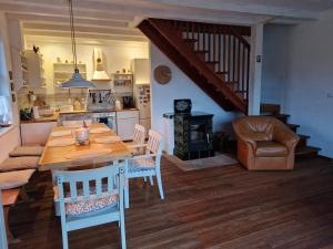 Kuchyň nebo kuchyňský kout v ubytování Czapliniec