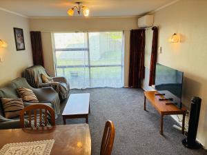 Μια τηλεόραση ή/και κέντρο ψυχαγωγίας στο Awatea Park Motel