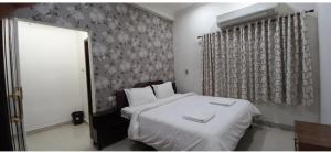 En eller flere senge i et værelse på TruffleStays