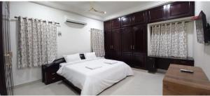 En eller flere senge i et værelse på TruffleStays