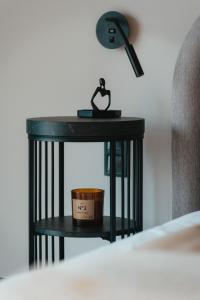 En eller flere senge i et værelse på Nature Nest Noszvaj