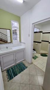 Koupelna v ubytování palmiste villa