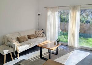 Posezení v ubytování Les Nuits Nordiques