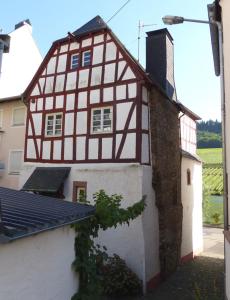 Bygningen som feriehuset ligger i