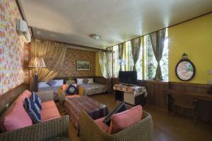 Χώρος καθιστικού στο Puli Town B&B