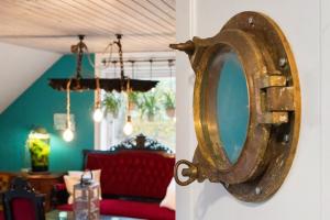 Χώρος καθιστικού στο Hyggefarm between North Sea and Baltic Sea