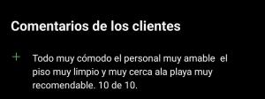 een screenshot van een tekstvak met de woorden "communicates die los clients" bij TODO INCLUIDO - Wifi,playa,piscina 24h,garaje,terraza y Mercadona -MUY CÓMODO in Canet de Berenguer +41 foto's