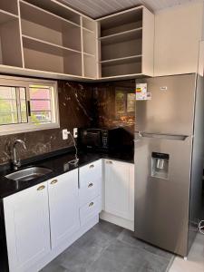 Køkken eller tekøkken på Tres de Mayo