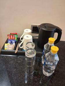 Kaffe- og tefaciliteter på Olive Green Resorts and Villa + 5 billeder