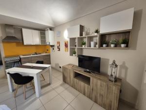 Køkken eller tekøkken på Alice Apartments