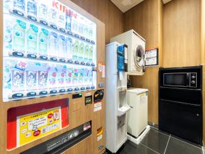 Kuchyň nebo kuchyňský kout v ubytování APA Hotel Shin Osaka Minamikata Ekimae + 71 fotografií