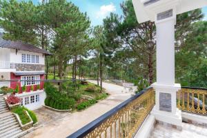 Bygningen som villaen ligger i