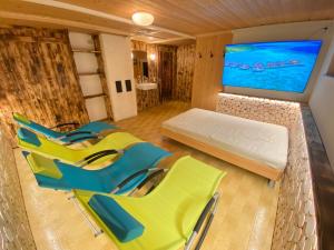 Posezení v ubytování Apartmenthaus Pernull