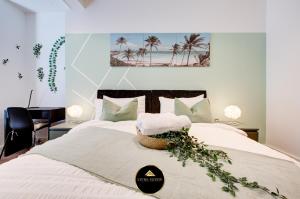 En eller flere senge i et værelse på Stylish 1 bed Apt By Livra Estate Short Lets & Serviced Accommodation Sutton With Free Parking