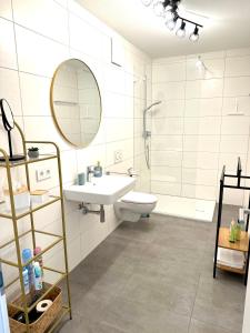 Et badeværelse på VetterLux - Exklusive Altstadt-Suite