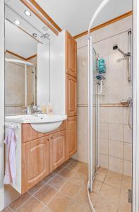 Et badeværelse på A pearl in Lofoten