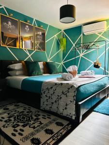 En eller flere senge i et værelse på Family House di Genny e Nicola small suite