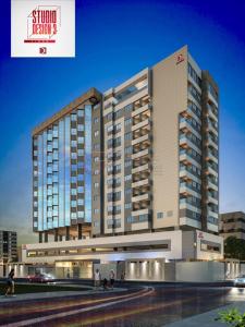 a rendering of a building with people walking in front of it at Luxo e Requinte em um só lugar! in Maceió