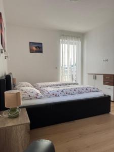 Ένα ή περισσότερα κρεβάτια σε δωμάτιο στο Haus Senel