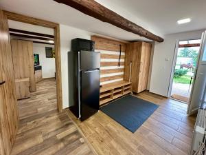 Η κουζίνα ή μικρή κουζίνα στο Rekreační dům Dobšín