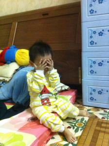 Děti v ubytování Minh Khai homestay