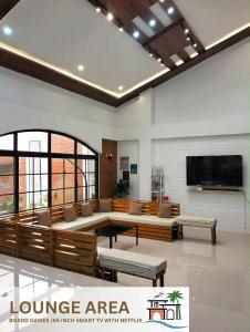 Et tv og/eller underholdning på Las Casas De Quadro