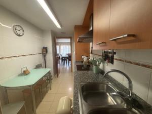 Køkken eller tekøkken på Apartamento cerca de la playa