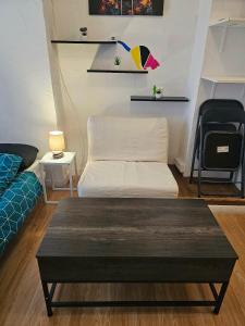 Χώρος καθιστικού στο Studio plein centre