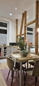 Kuchyň nebo kuchyňský kout v ubytování RuhREpott Hosting