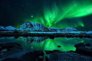 Naturlandskabet i nærheden af feriehuset