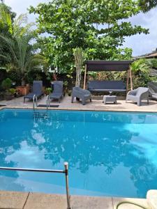 Πισίνα στο ή κοντά στο Fredic'lodge