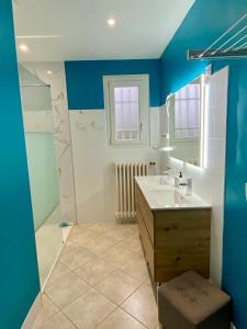 Et badeværelse på La Boissière