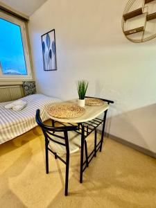 Ένα ή περισσότερα κρεβάτια σε δωμάτιο στο Hyper Centre de Valence - Studio 41